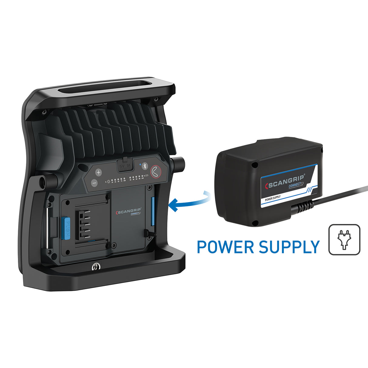 Scangrip Power Supply For Connect And CAS Work Lights