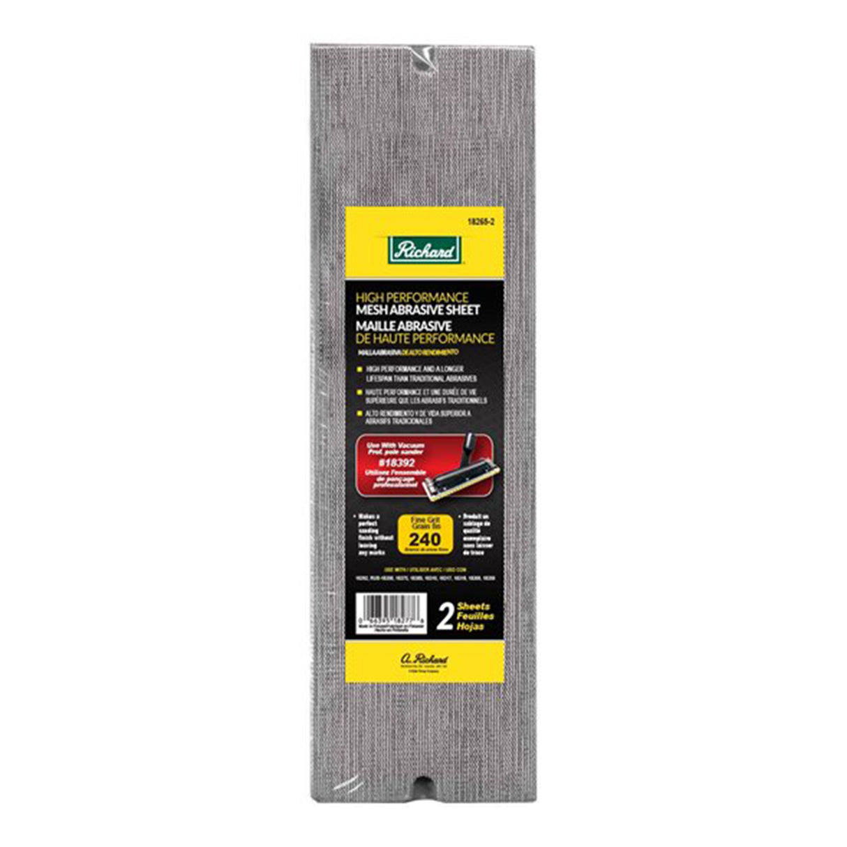 Richard High Performance Mesh Abrasive Sheets