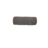 9-inch TapeTech Premium Drywall Compound Roller with grey nap and yellow frame, side view