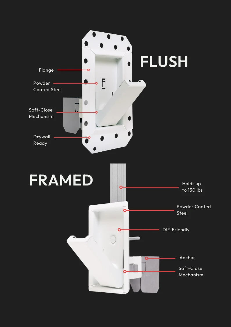 Fittes Flush Hideaway Hook [Luxe]