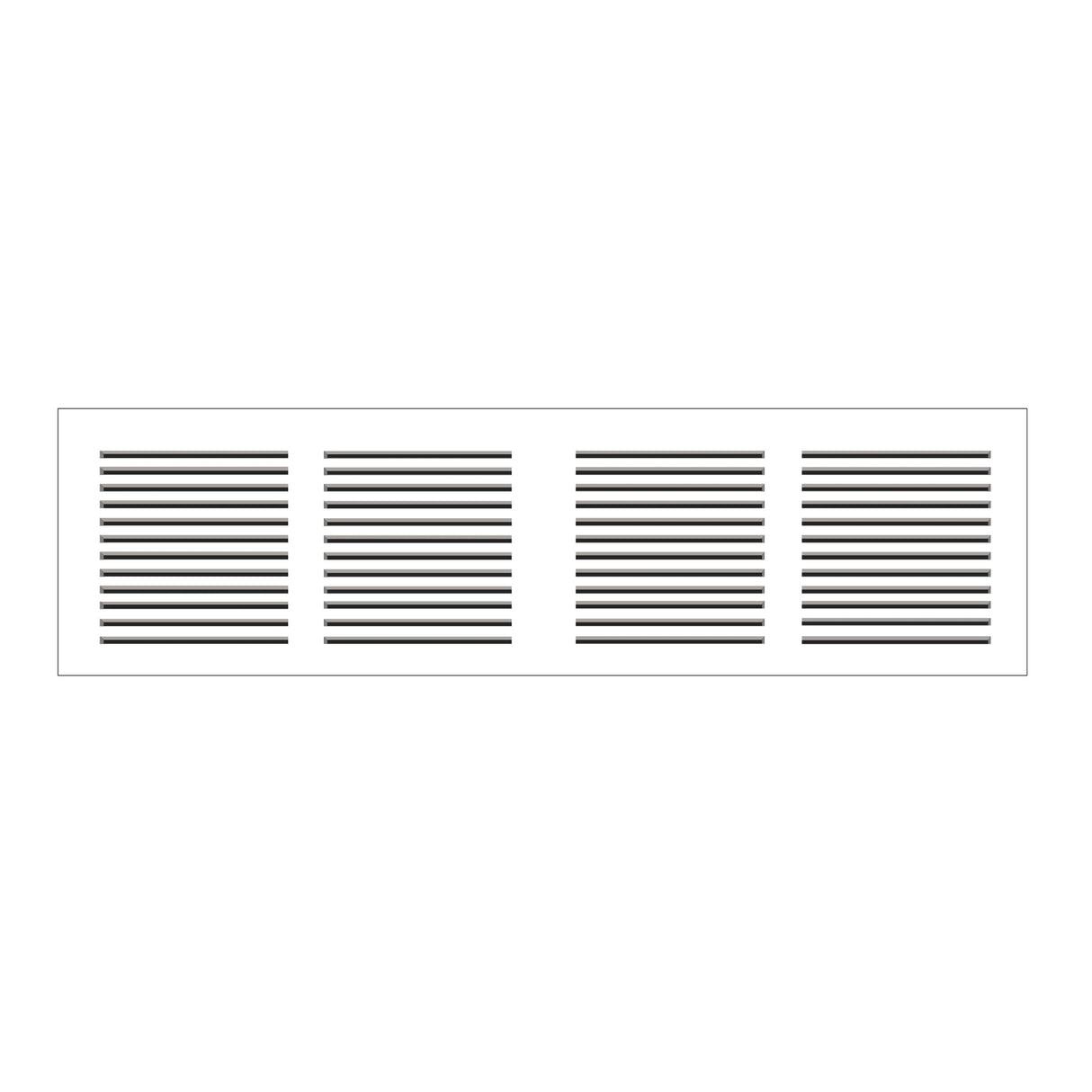 Envisivent Removable Magnetic Mud-In Flush Mounted Wall Air Return Vent