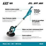 Makita DSL801ZX1 Cordless Drywall Pole Sander with Brushless Motor & AWS (Tool Only)