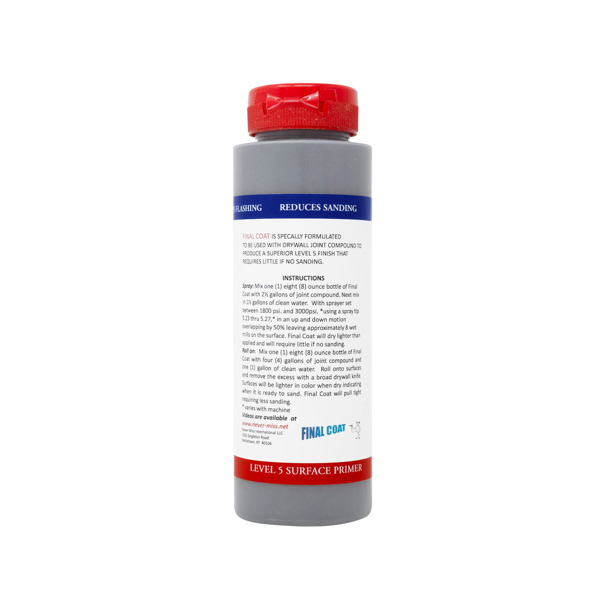 Never-Miss Final Coat Mud Gel
