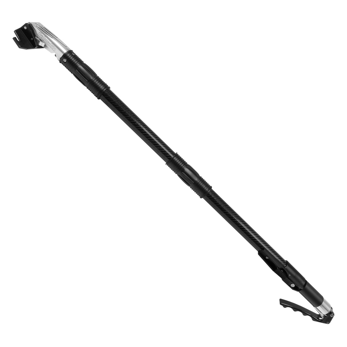 40-inch to 60-inch Columbia Predator Matrix Box Handle with black carbon fiber body and black rubber grips