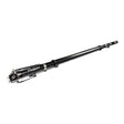 Full side view of the Columbia 6 ft Tall Boy Predator Taper with a carbon fiber body, steel blades, and steel components