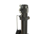 Close-up of the TapeTech 07TT-C EasyClean Carbon Fiber Automatic Taper, showing the black removable tube protector at the end