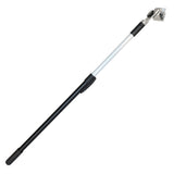 Extended Asgard Brakeless Box Handle with black handle, rubber grip, and stainless steel head