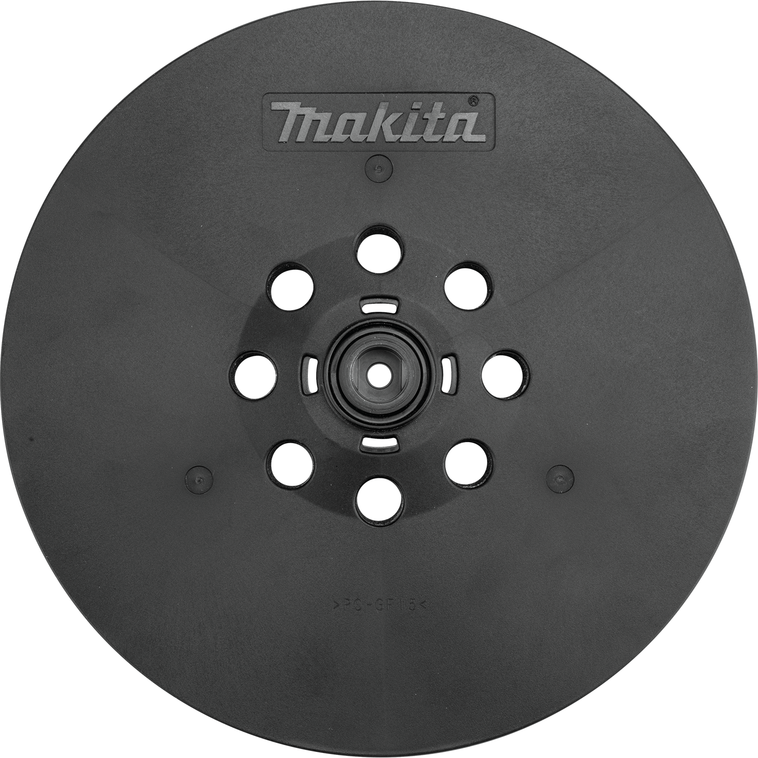 Makita 9" Round Sanding Backing Pad - Hook and Loop
