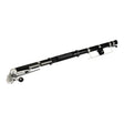 Side view of the Columbia Automatic Taper made from billet aluminum with a black painted finish, knurled grip, and steel blade and components